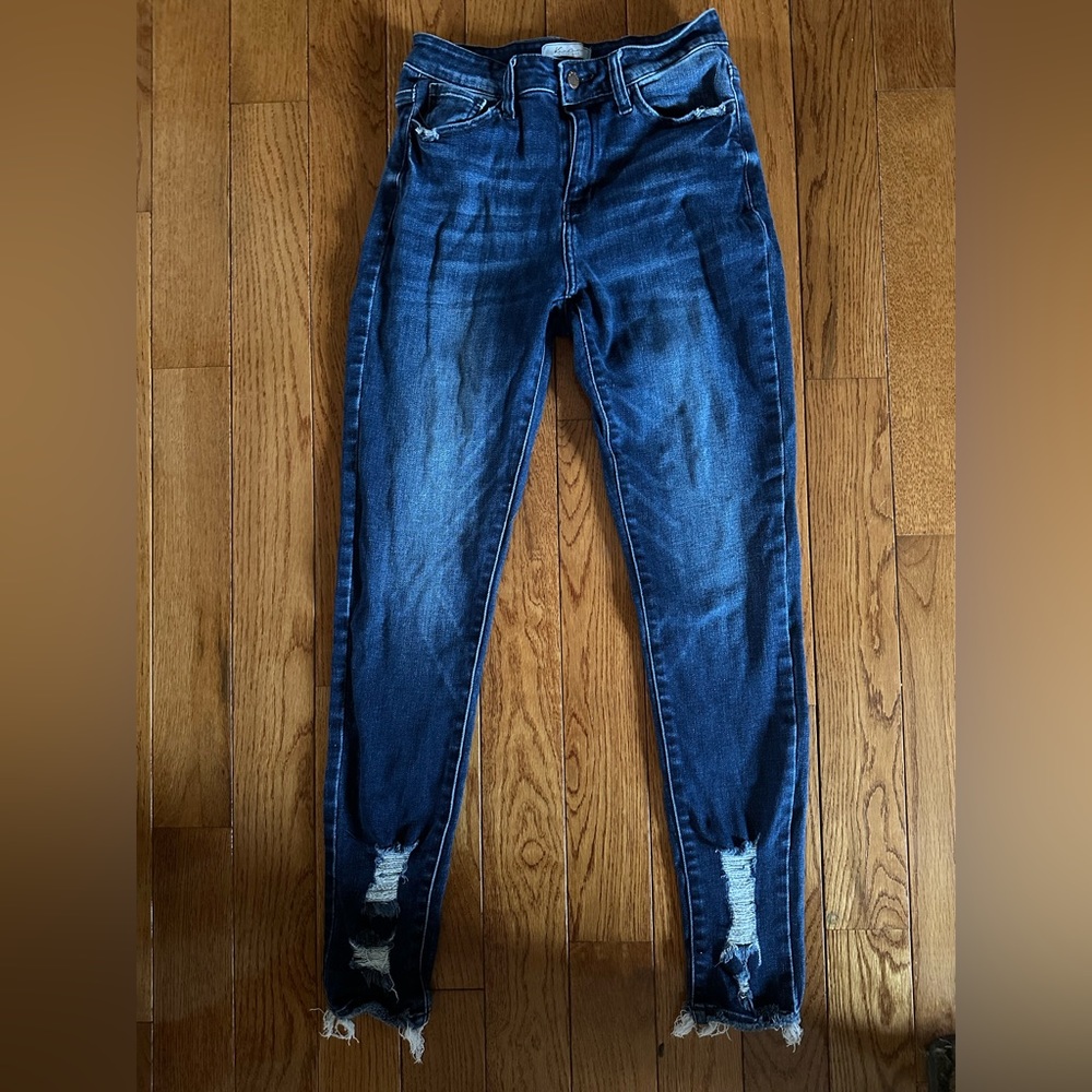 KanCan Kurvy Mid-Rise Ankle Skinny